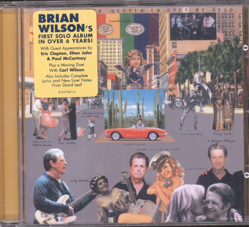 Brian Wilson - Gettin' In Over My Head - Cd