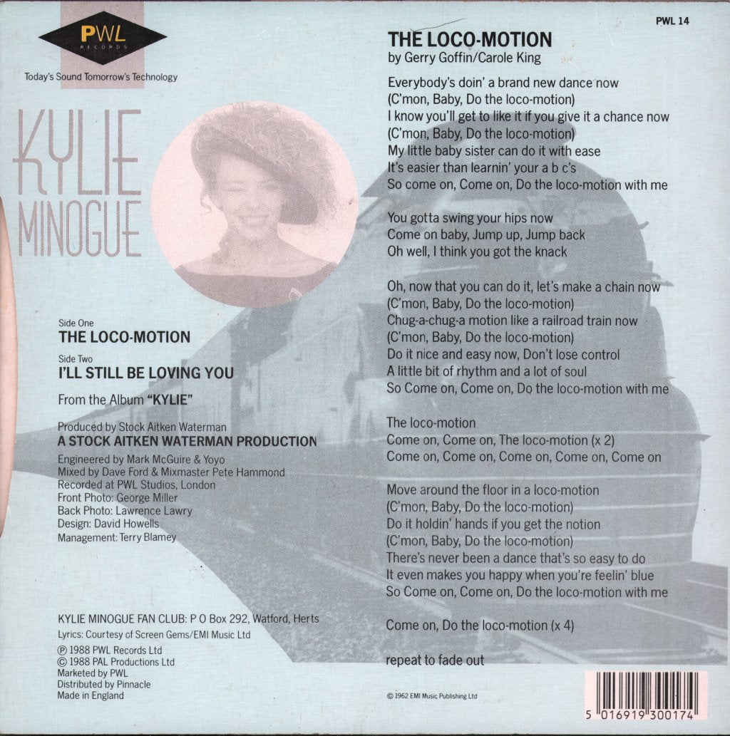 Kylie Minogue - Locomotion - 7 Inch