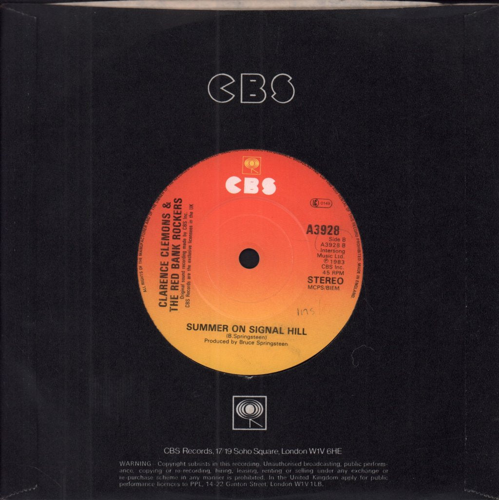 Clarence Clemons And The Red Bank Rockers - Savin' Up - 7 Inch