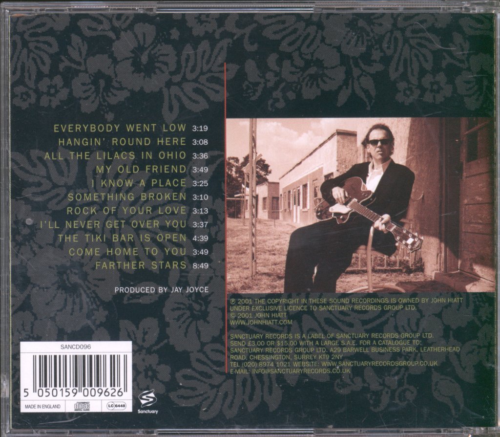 John Hiatt - Tiki Bar Is Open - Cd