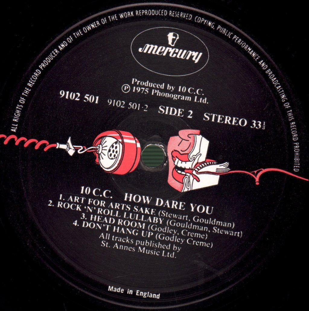 10cc - How Dare You - Lp