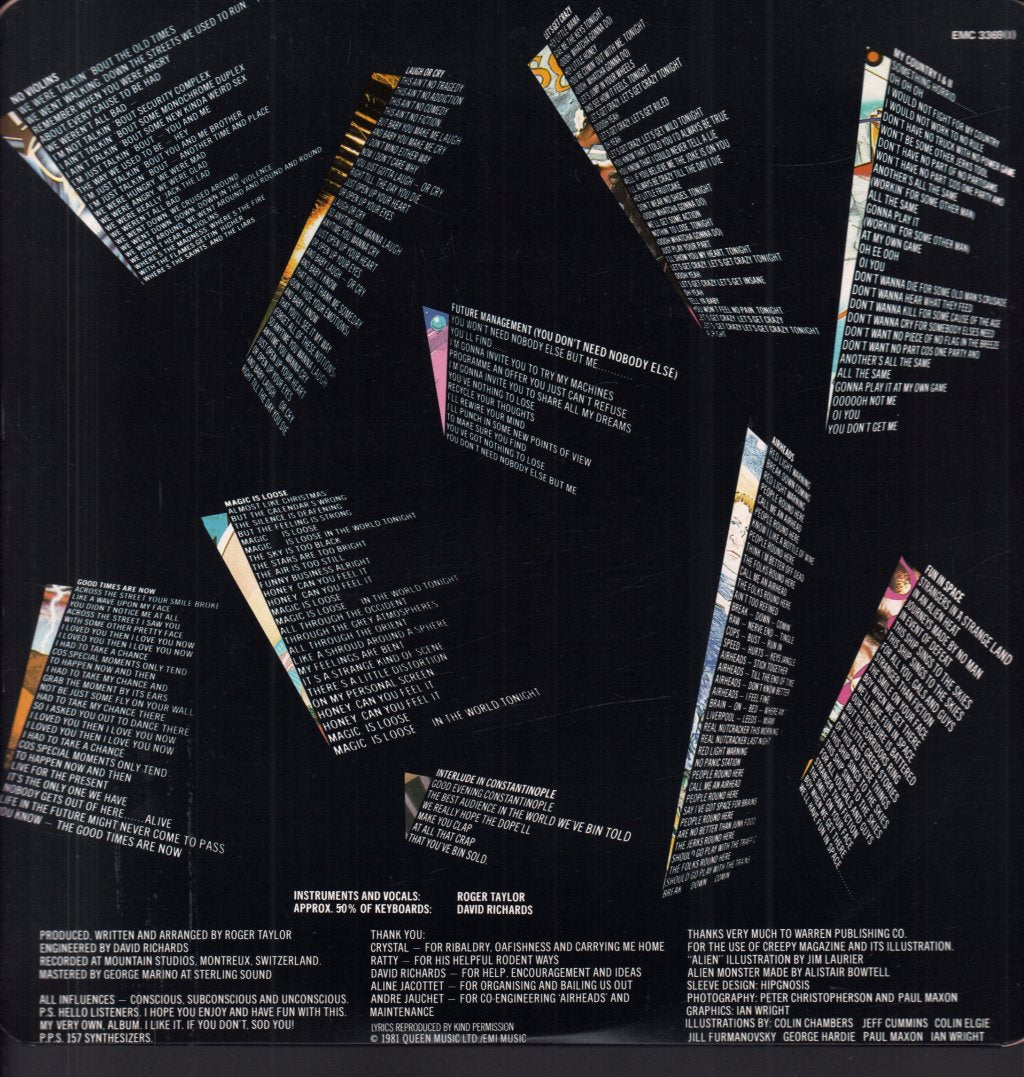 Roger Taylor - Fun In Space - Lp