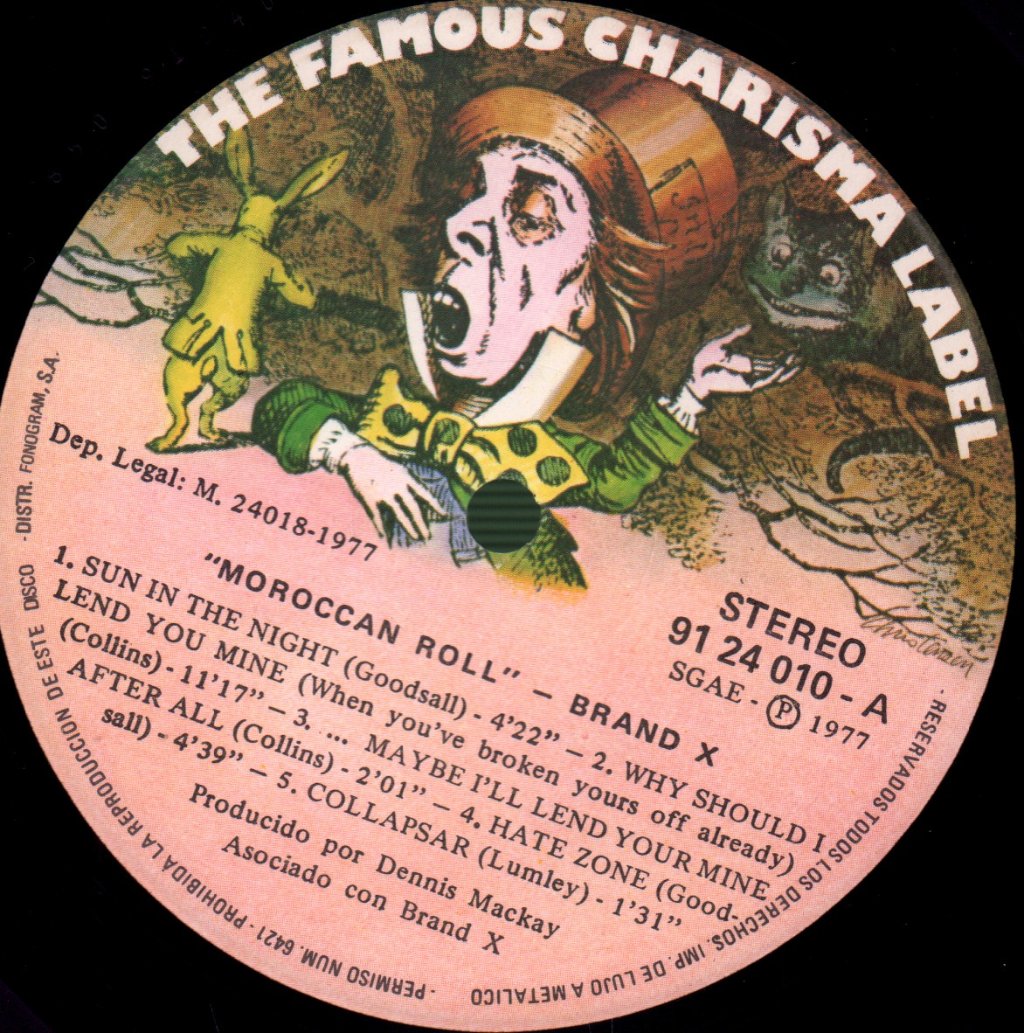 Brand X - Moroccan Roll - Lp