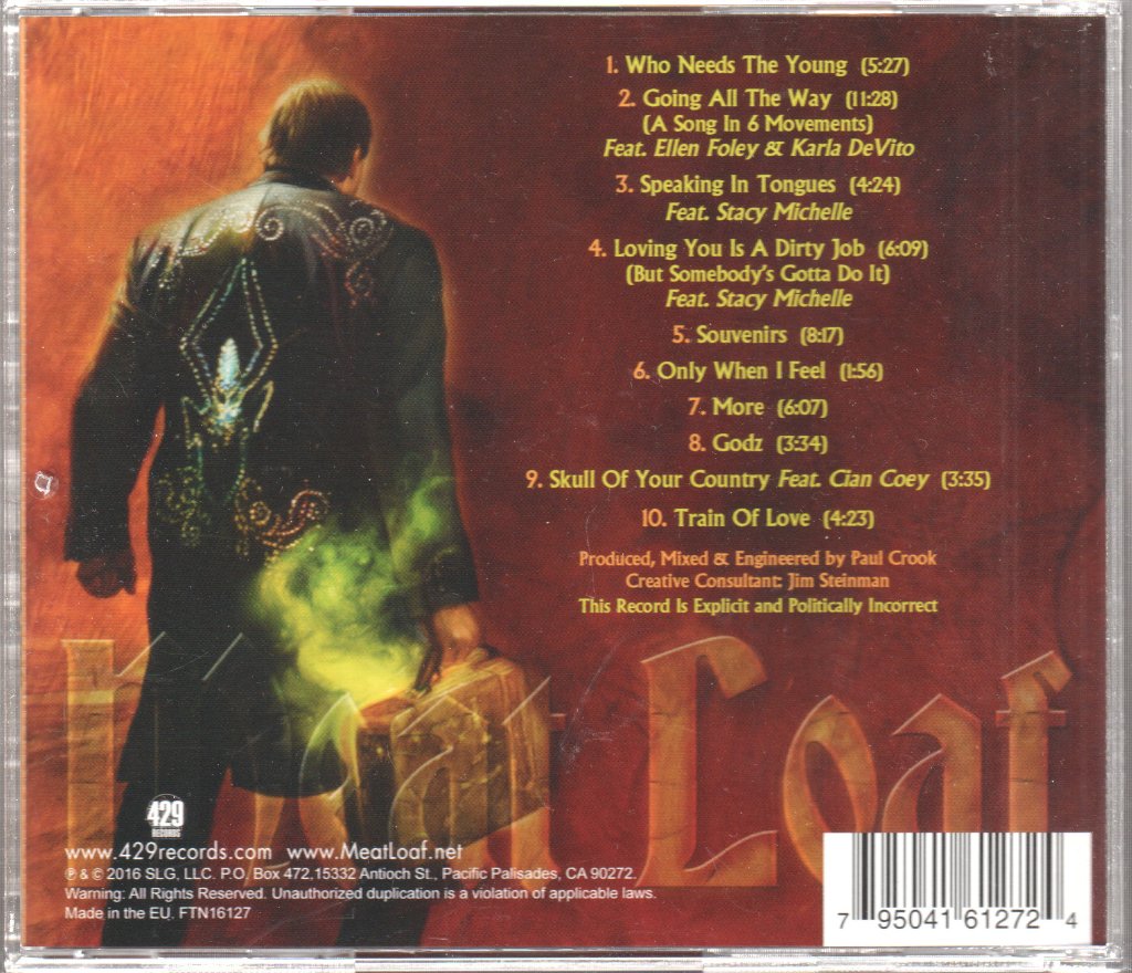 Meat Loaf - Braver Than We Are - Cd