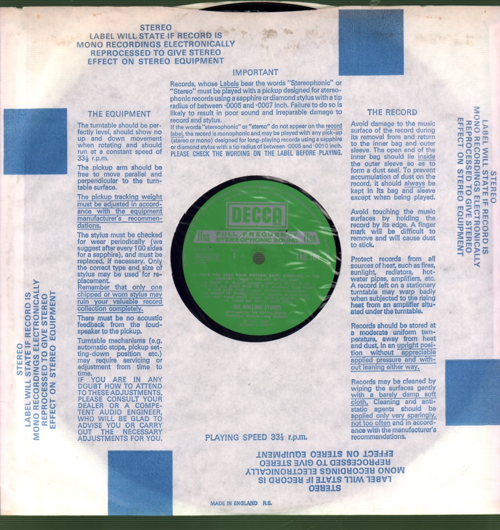 Rolling Stones - Big Hits - Lp