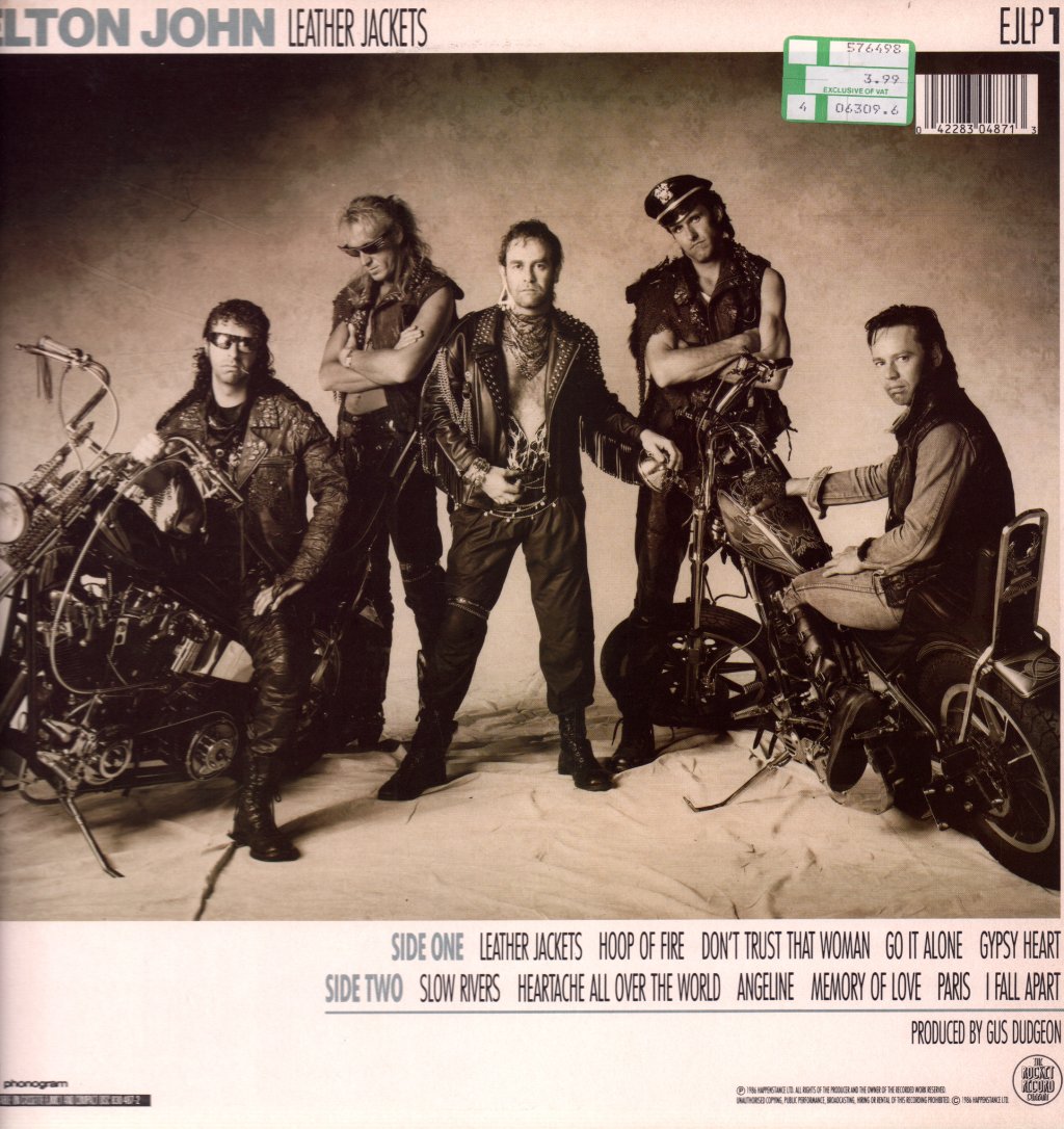 Elton John - Leather Jackets - Lp
