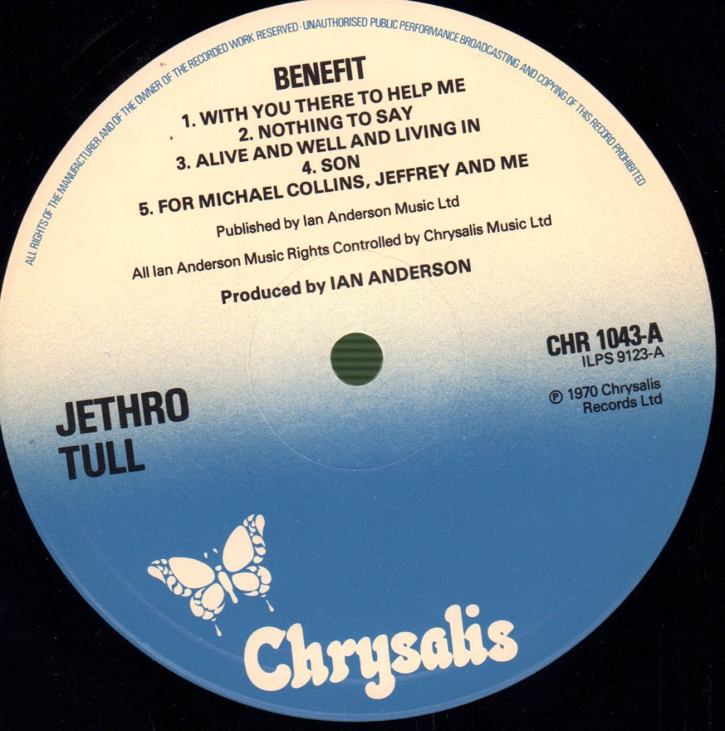 Jethro Tull - Benefit - Lp