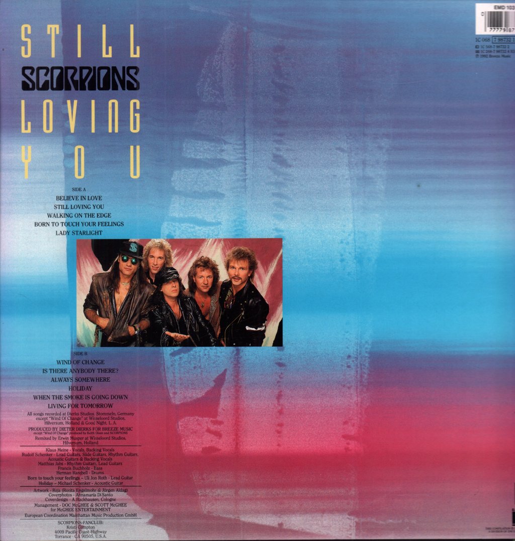 Scorpions Still Loving You Lp – Vinyl Tap