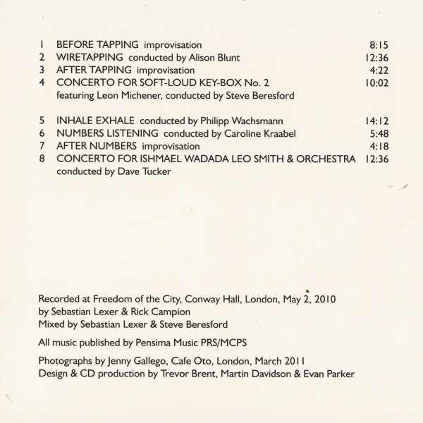 London Improvisers Orchestra - Lio Leo Leon - Cd