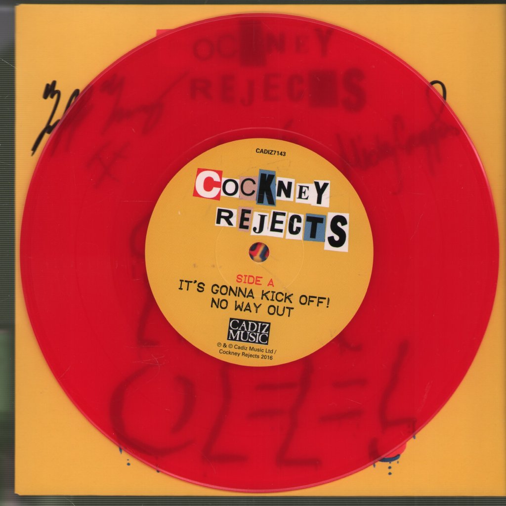 Cockney Rejects - It's Gonna Kick Off! - 7 Inch