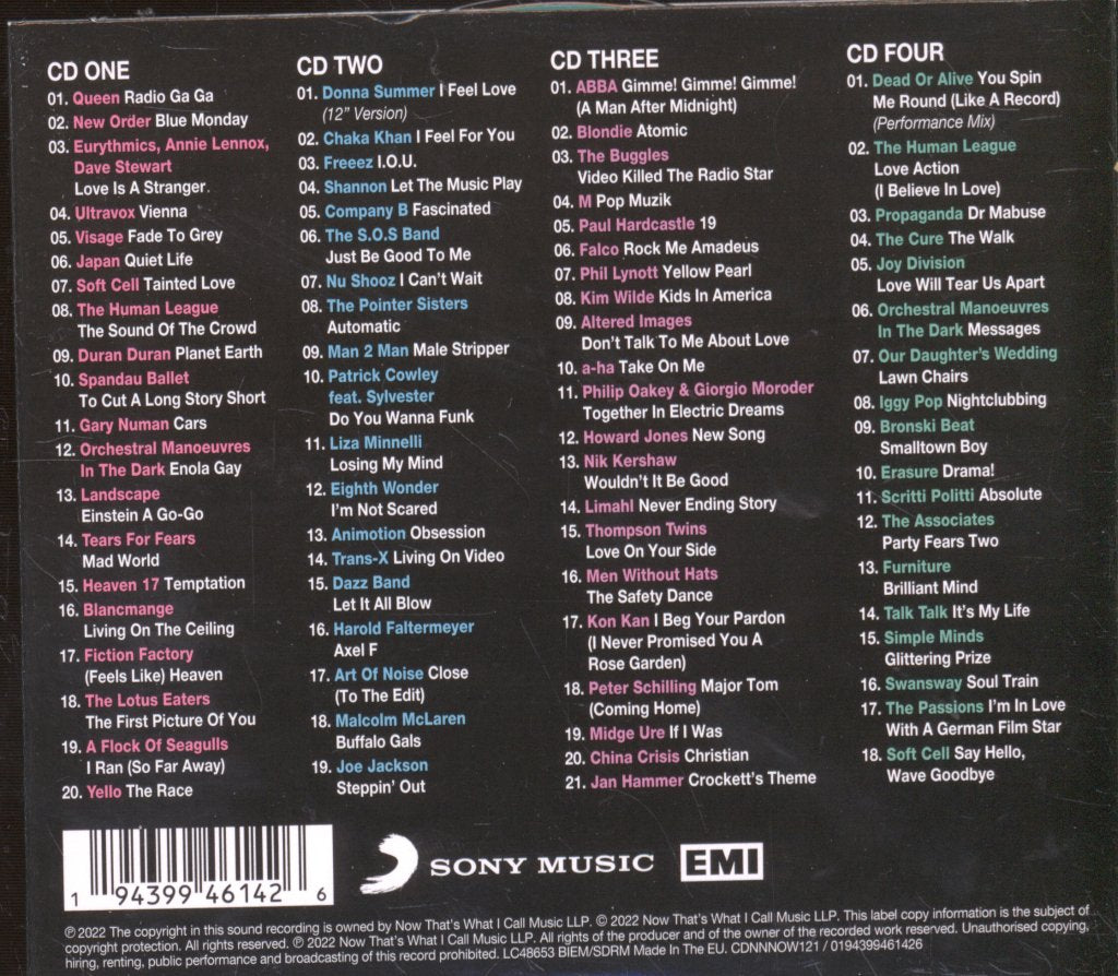 Various Artists - Now That's What I Call Electronic - Cd Set