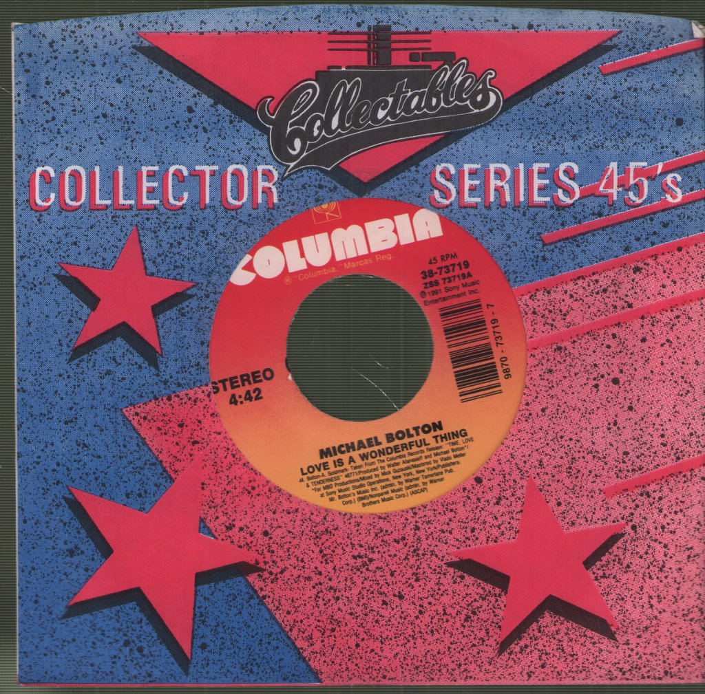 Michael Bolton - Love Is A Wonderful Thing - 7 Inch