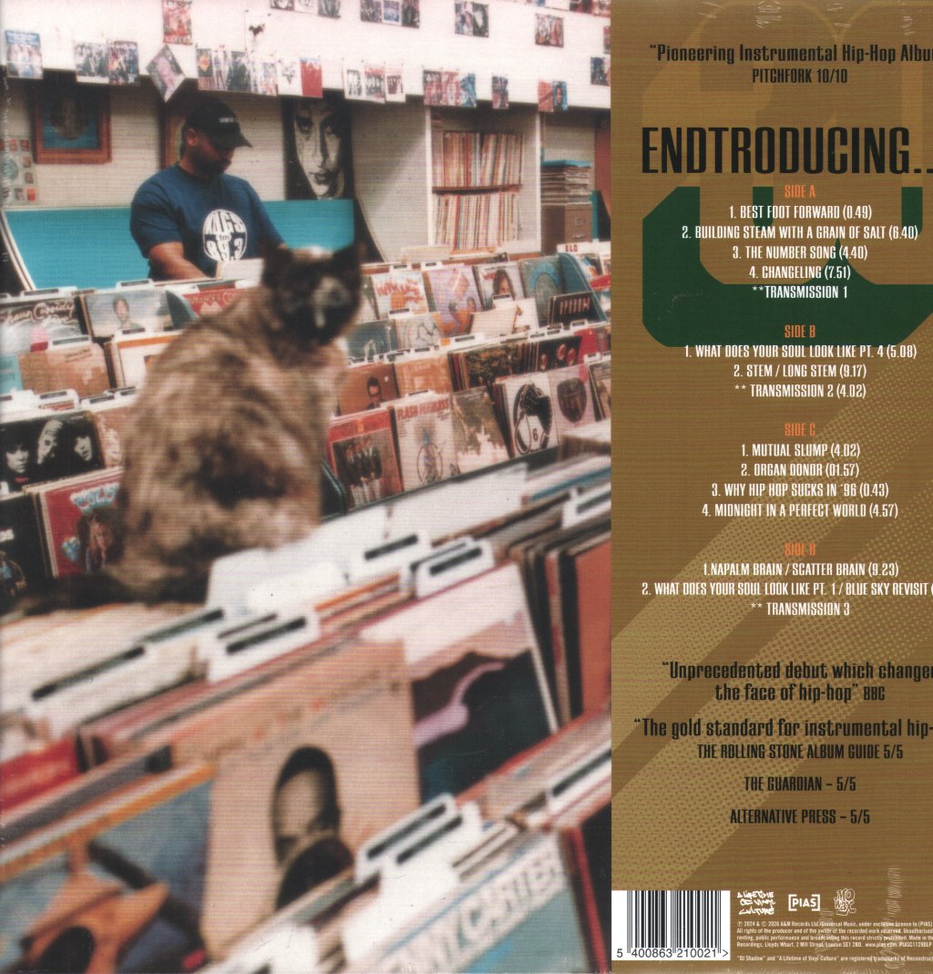 DJ Shadow - Endtroducing... (30th Anniversary) - Double Lp