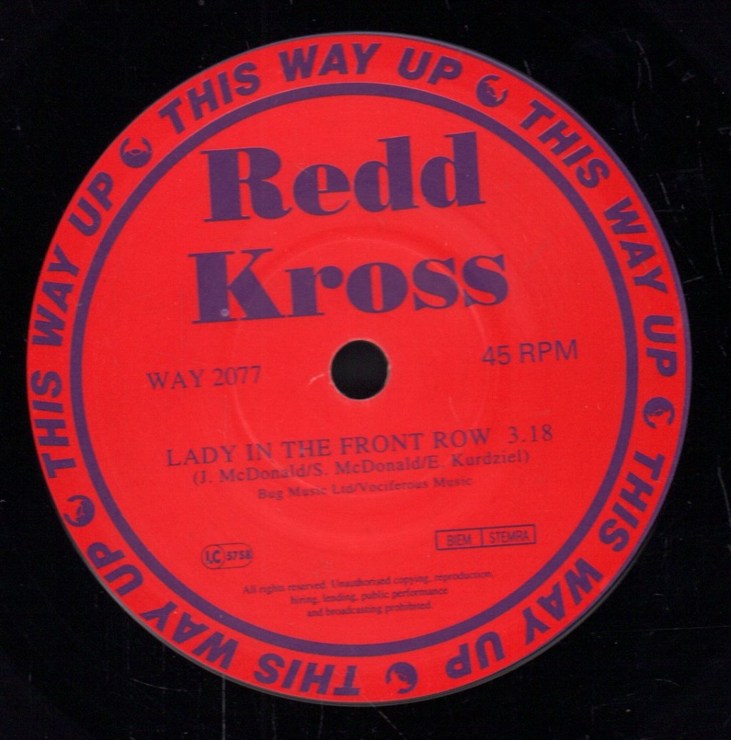 Redd Kross - Lady In The Front Row - 7 Inch