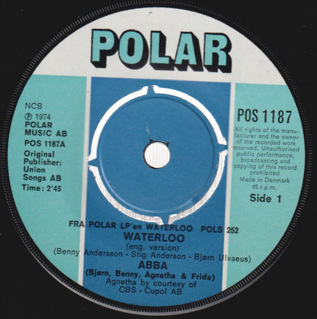 ABBA - Waterloo - 7 Inch