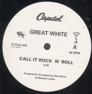 Great White - Call It Rock N Roll - 12 Inch