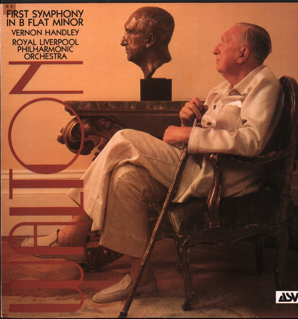 Vernon Handley / Royal Liverpool Philharmonic Orchestra - Walton - First Symphony In B Flat Minor - Lp