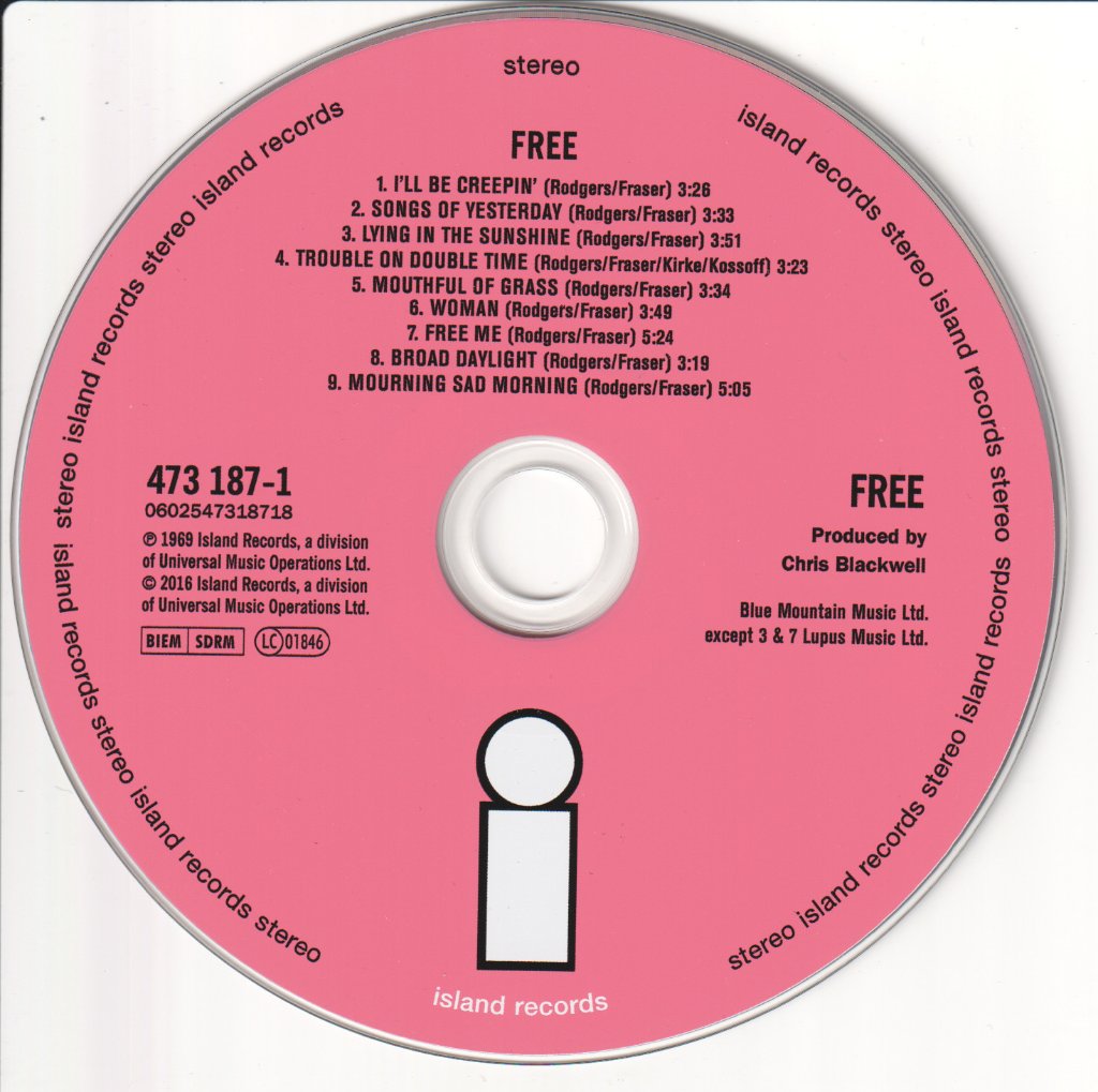 Free (Blues/Rock Group) - Free - Cd
