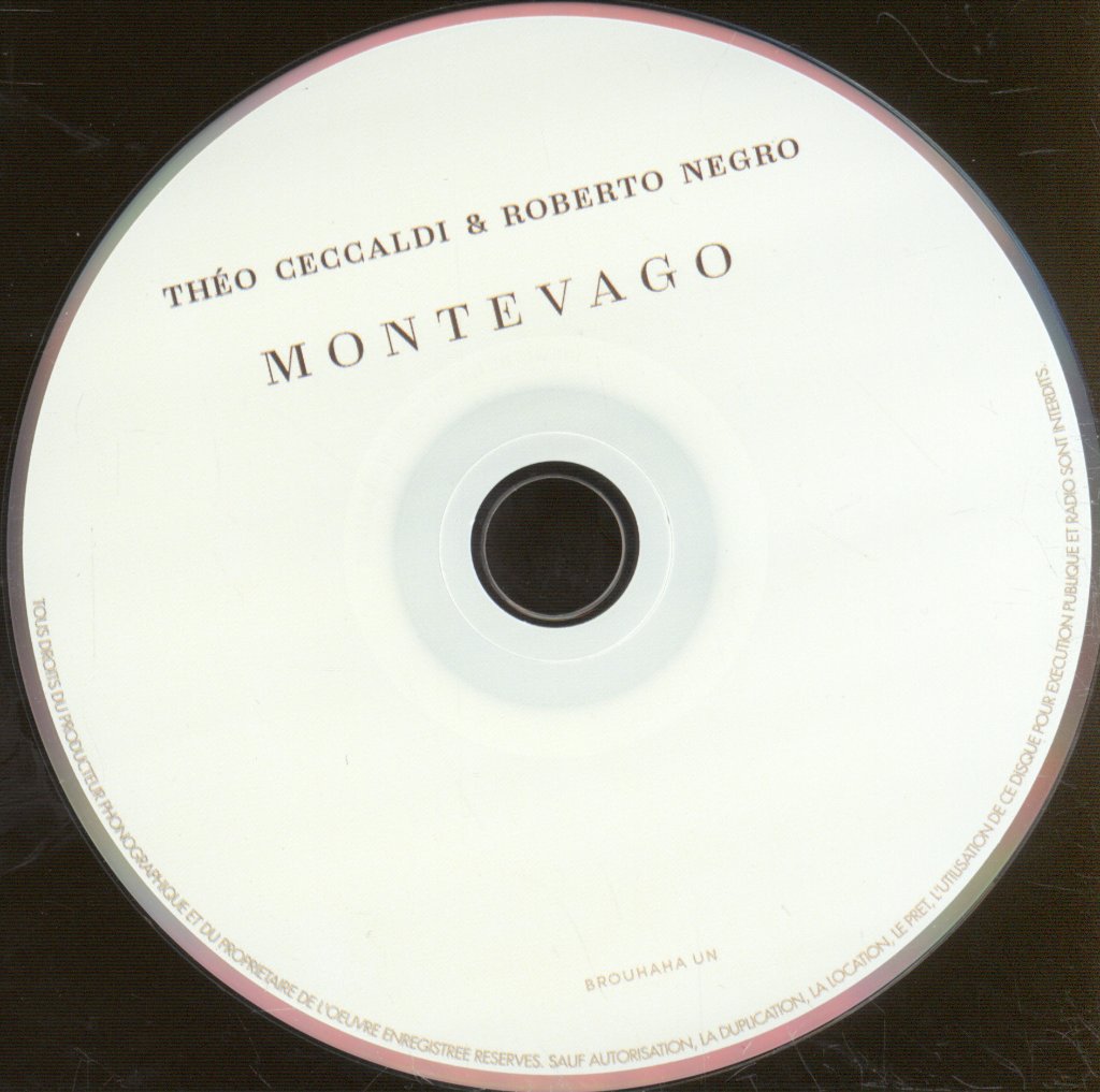 Théo Ceccaldi, Roberto Negro - Montevago - Cd