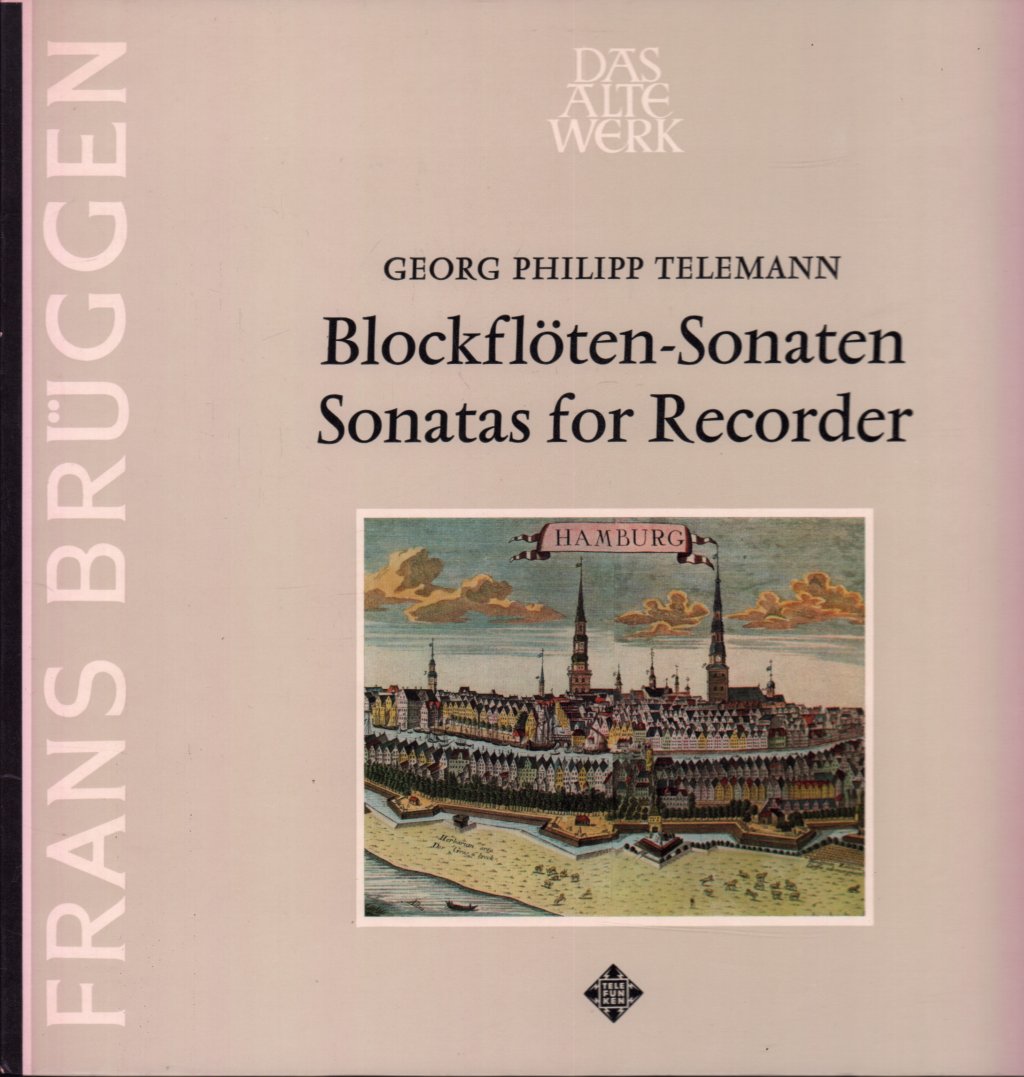 Georg Philipp Telemann - Blockflöten-Sonaten Sonatas For Recorder - Lp