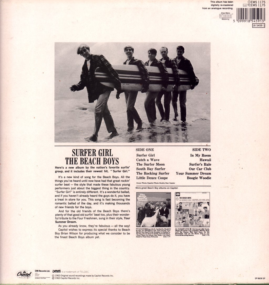 Beach Boys - Surfer Girl - Lp