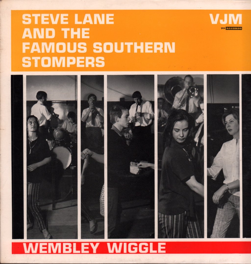 Steve Lane And The Famous Southern Stompers - Wembley Wiggle - Lp