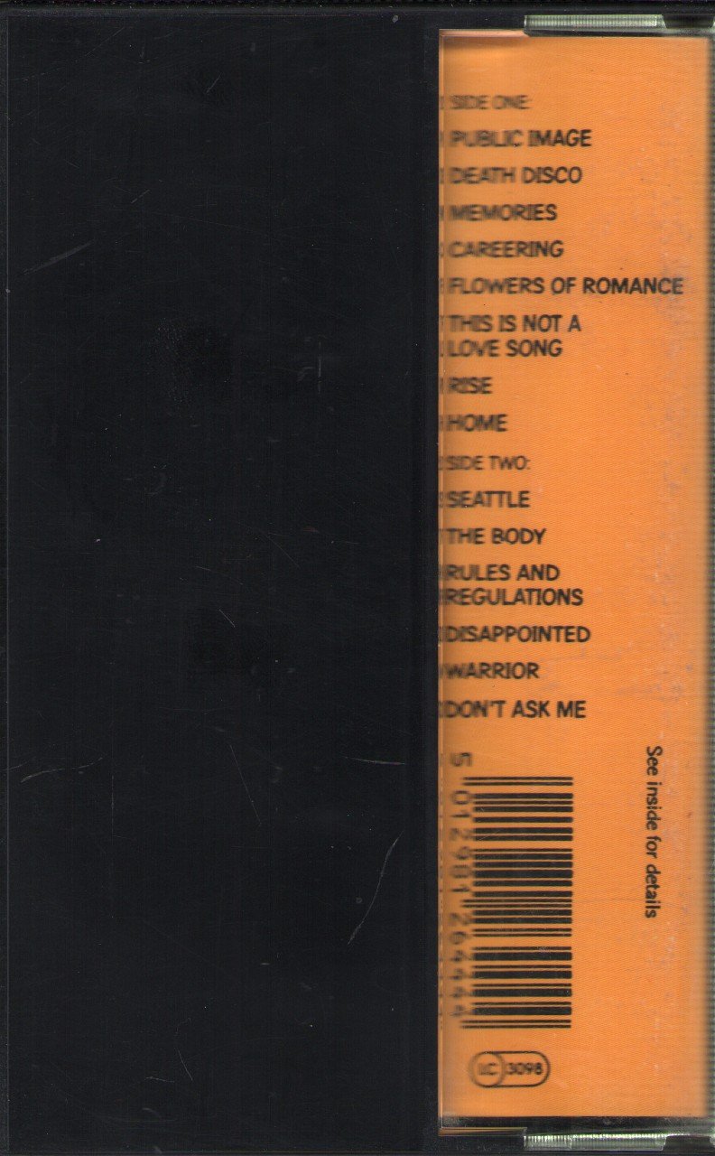 Public Image Limited - Greatest Hits, So Far - Cassette
