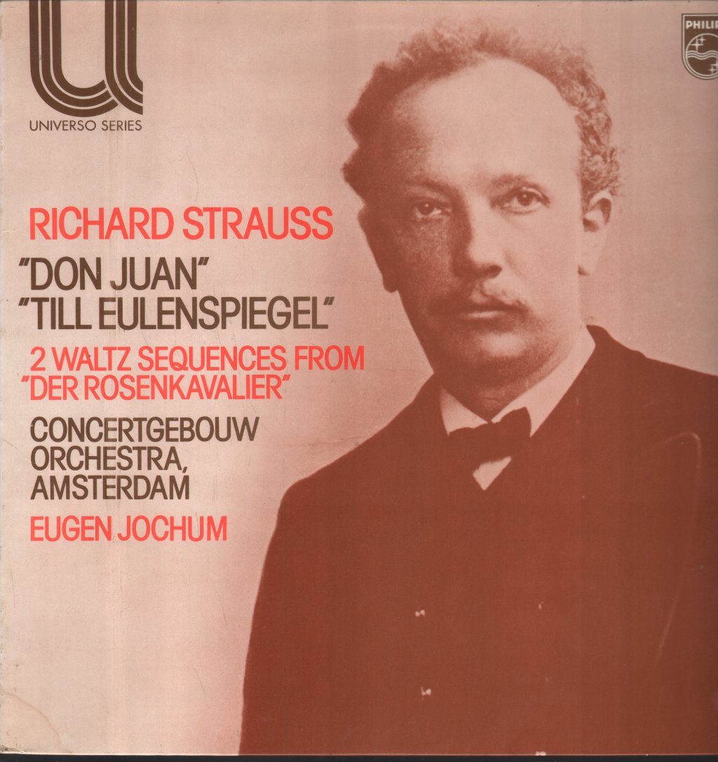 Eugen Jochum, Concertgebouw Orchestra, Amsterdam - Strauss - Don Juan / Till Eulenspiegel - Lp