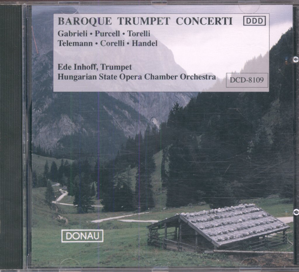EDE INHOFF, Hungarian State Opera Chamber Orchestra - Baroque Trumpet Concerti - Cd