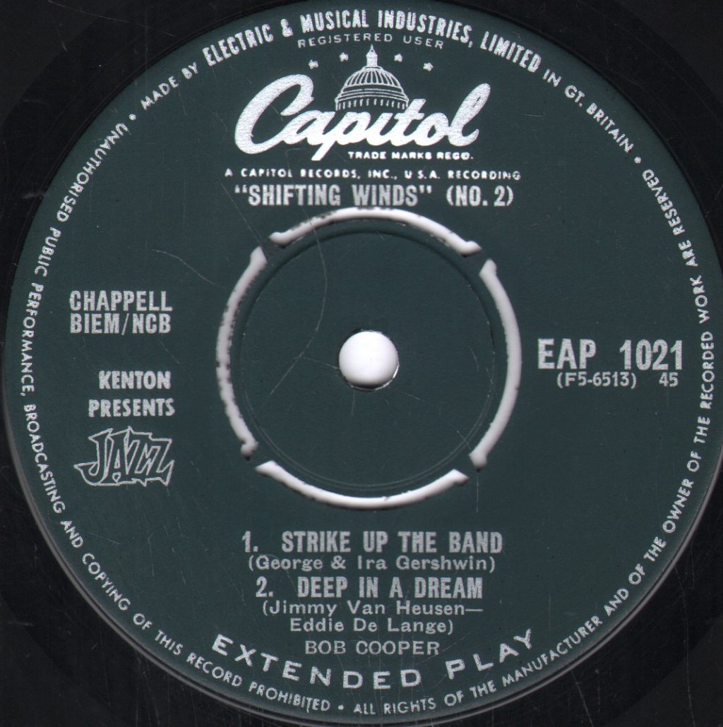 Bob Cooper - Shifting Winds Number Two - 7 Inch