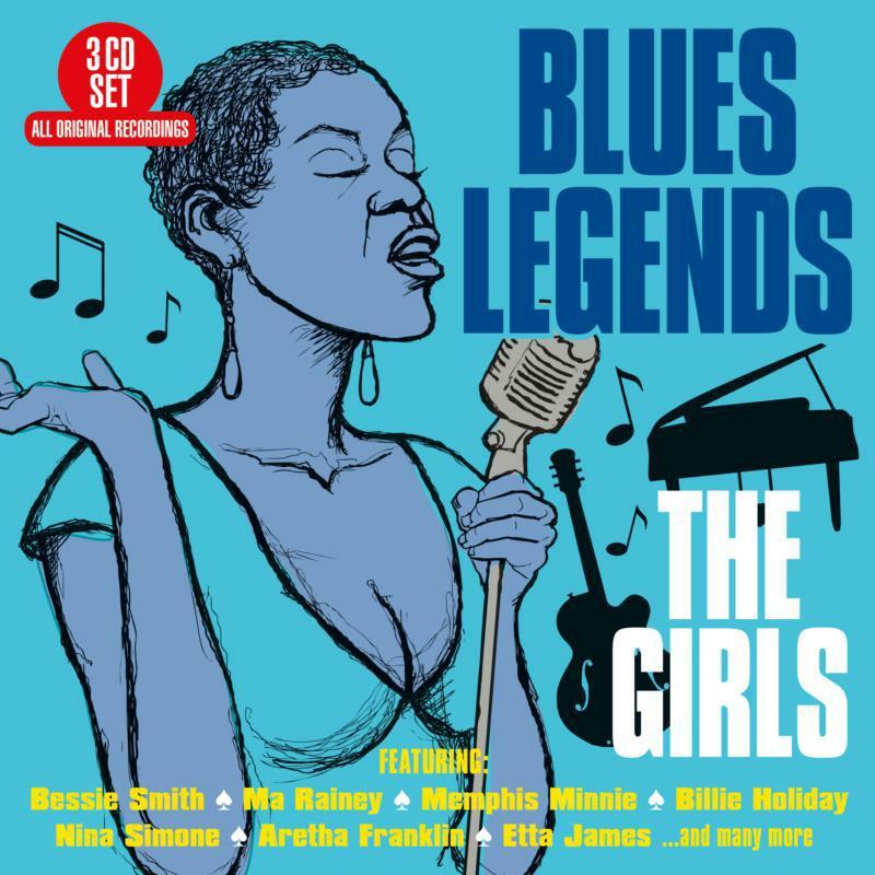Various Artists - Blues Legends: the Girls - Triple Cd