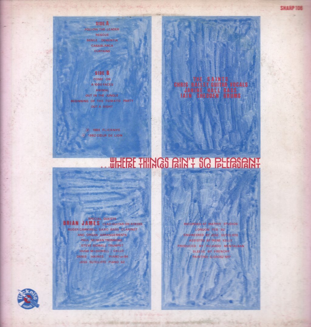 Saints (Aussie Punk Group) - Out In The Jungle - Lp