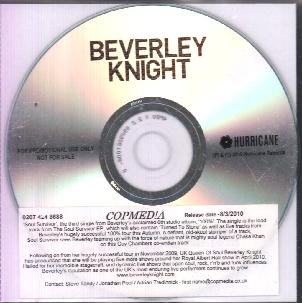 Beverley Knight - Soul Survivor - Cdr