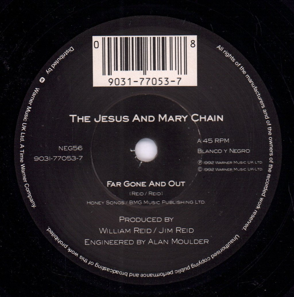 Jesus And Mary Chain - Far Gone And Out - 7 Inch