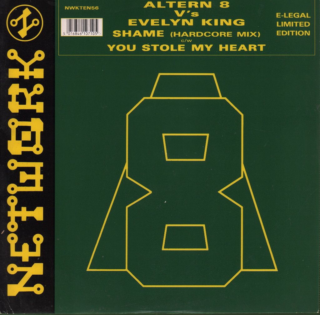 Altern 8 vs Evelyn King - Shame - 10 Inch