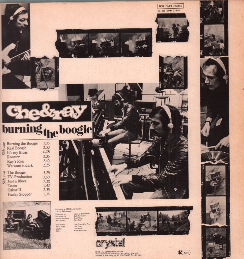 Che And Ray And The Boogie Band - Burning The Boogie - Lp