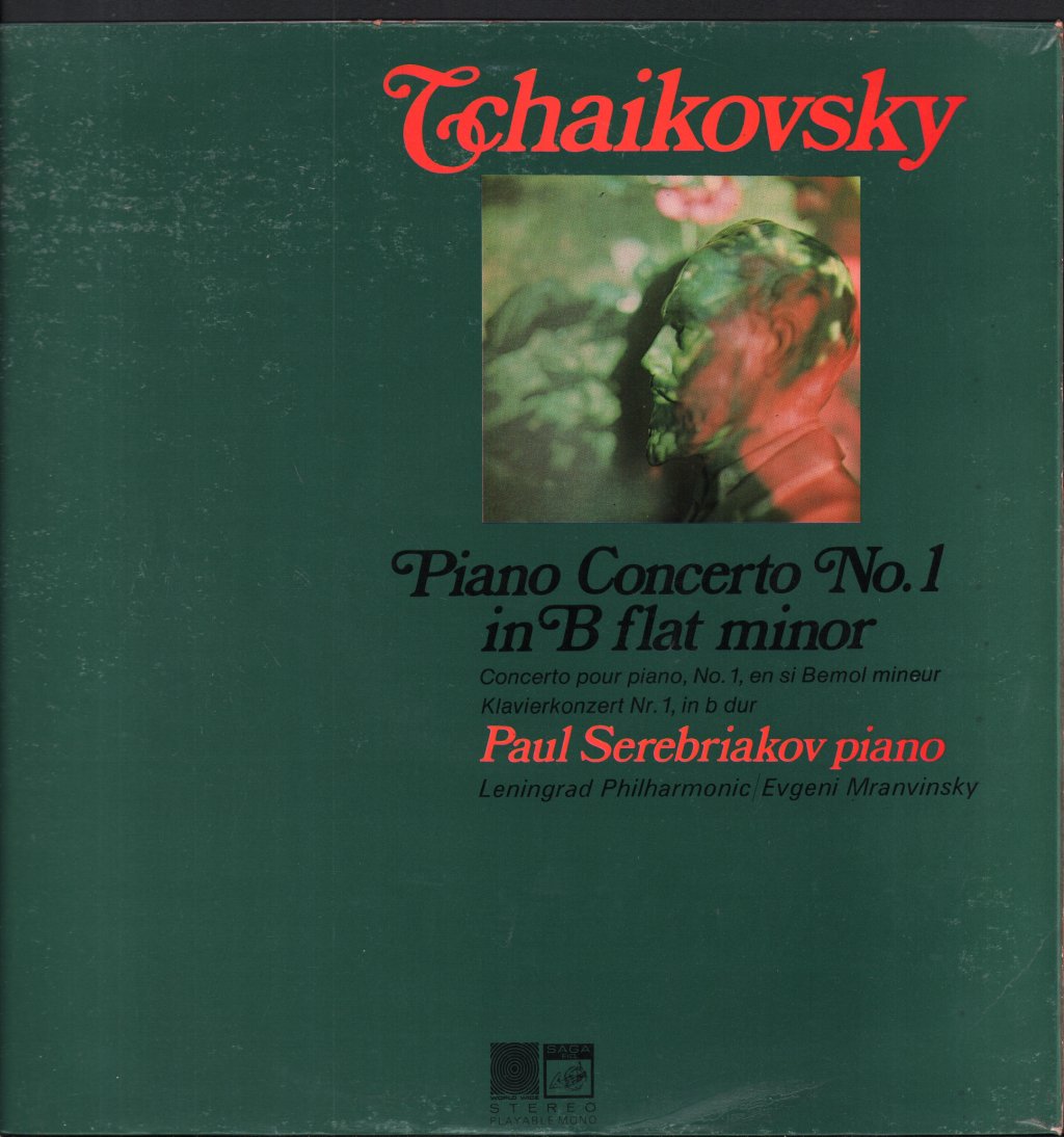 Paul Serebriakov - Tchaikovsky - Piano Concerto No. 1 In B Flat Minor - Lp