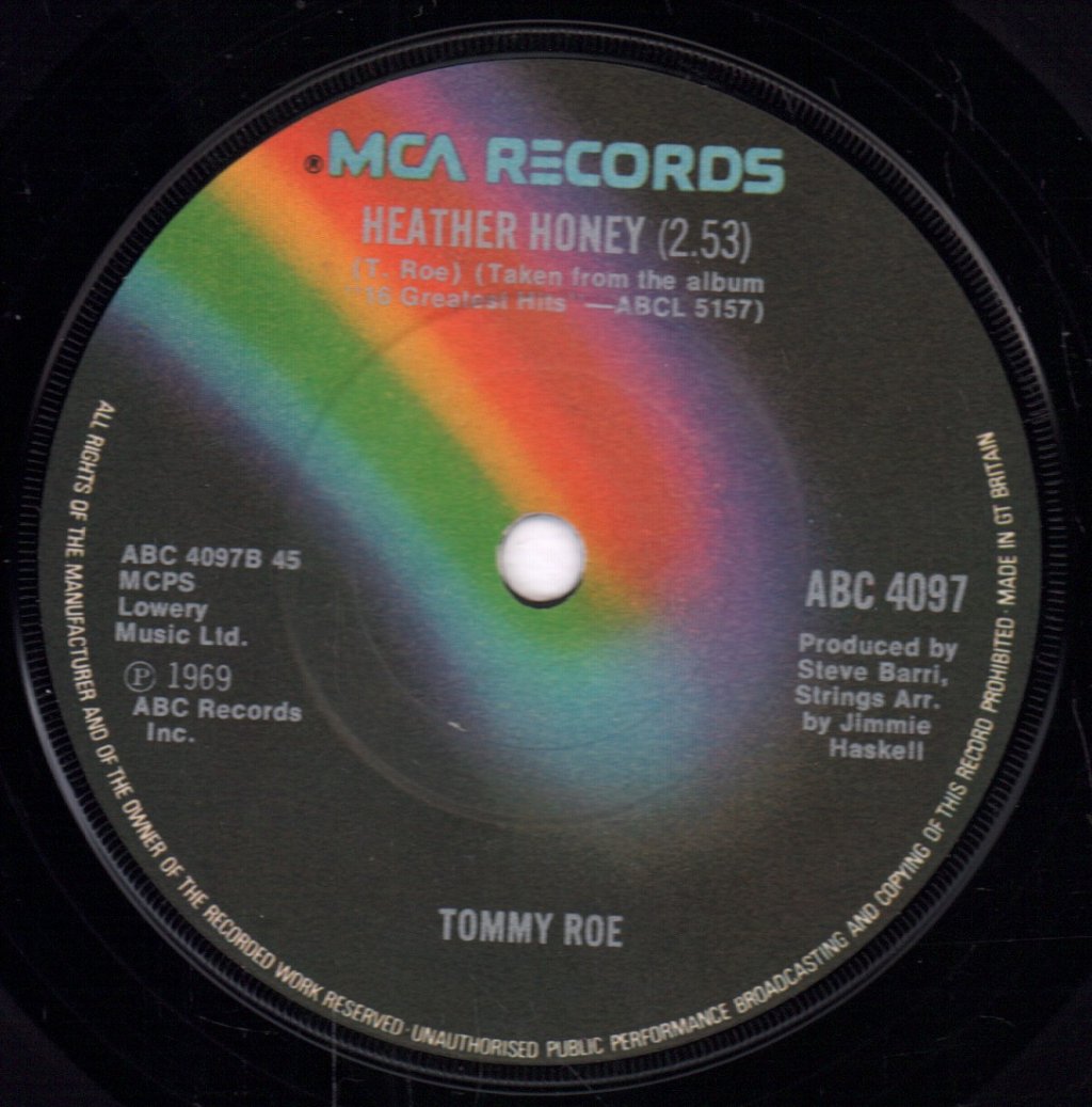 Tommy Roe - Sheila - 7 Inch