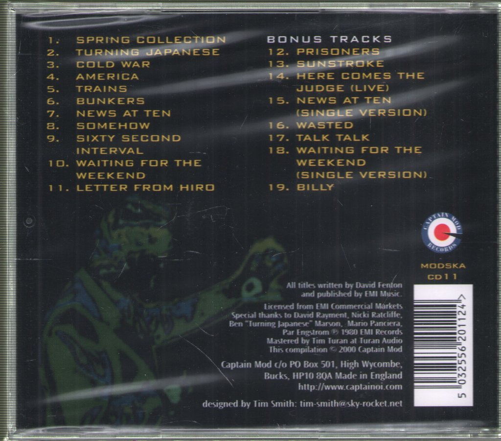 Vapors - New Clear Days - Cd