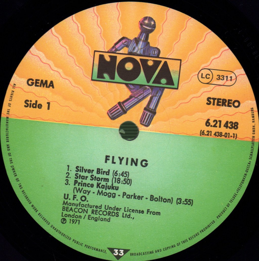 UFO - Flying - Lp
