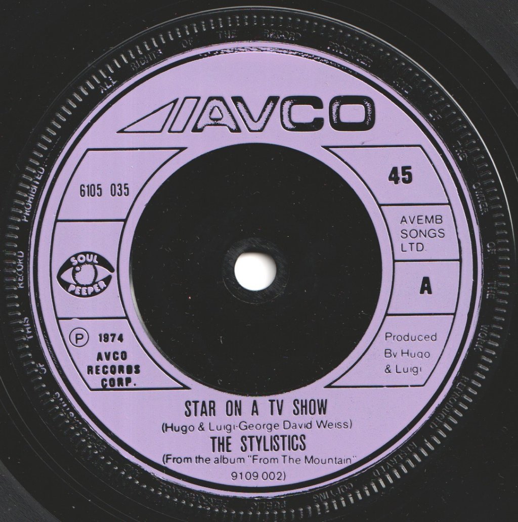 Stylistics - Star On A Tv Show - 7 Inch