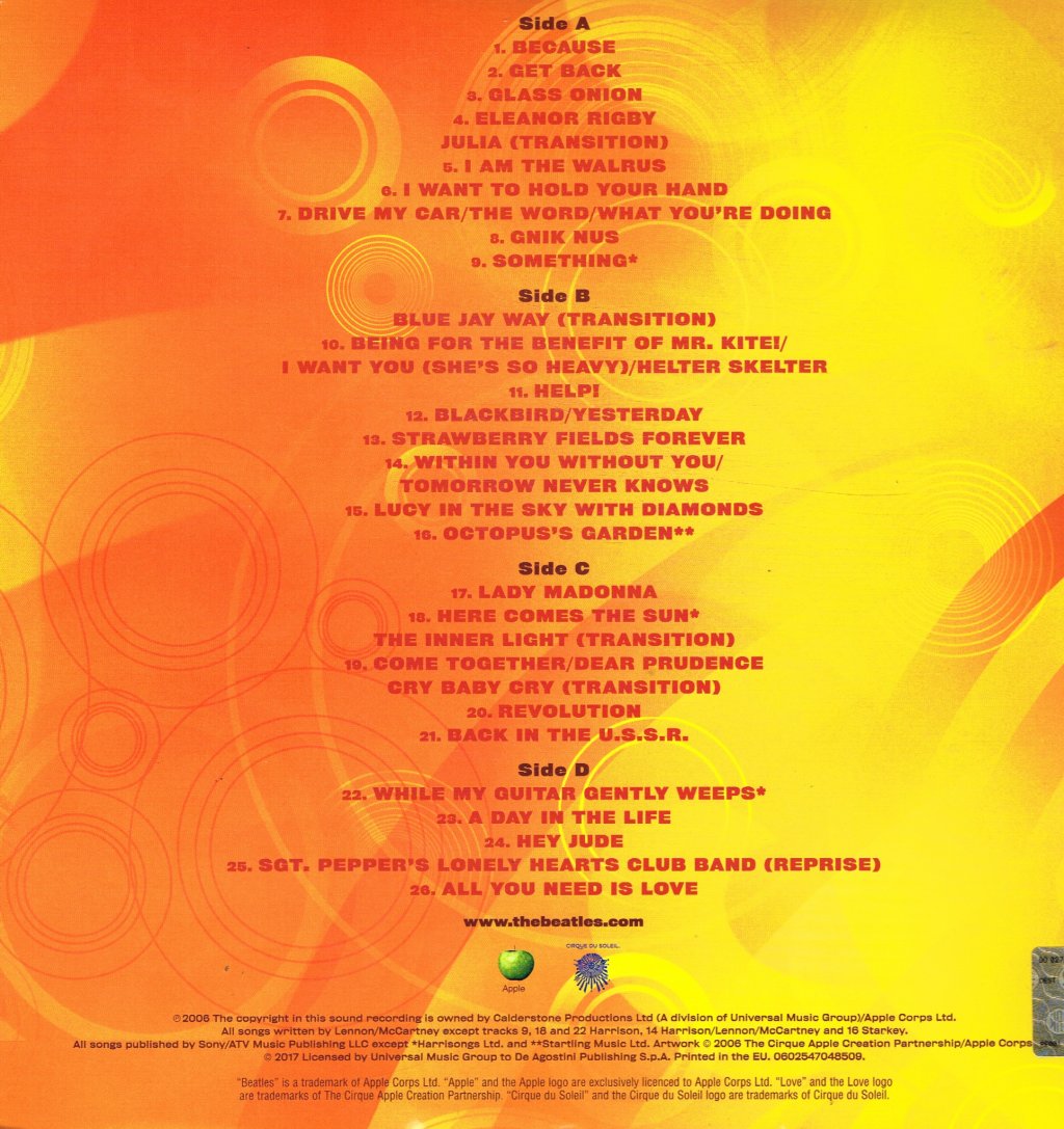 Beatles - Love - Double Lp