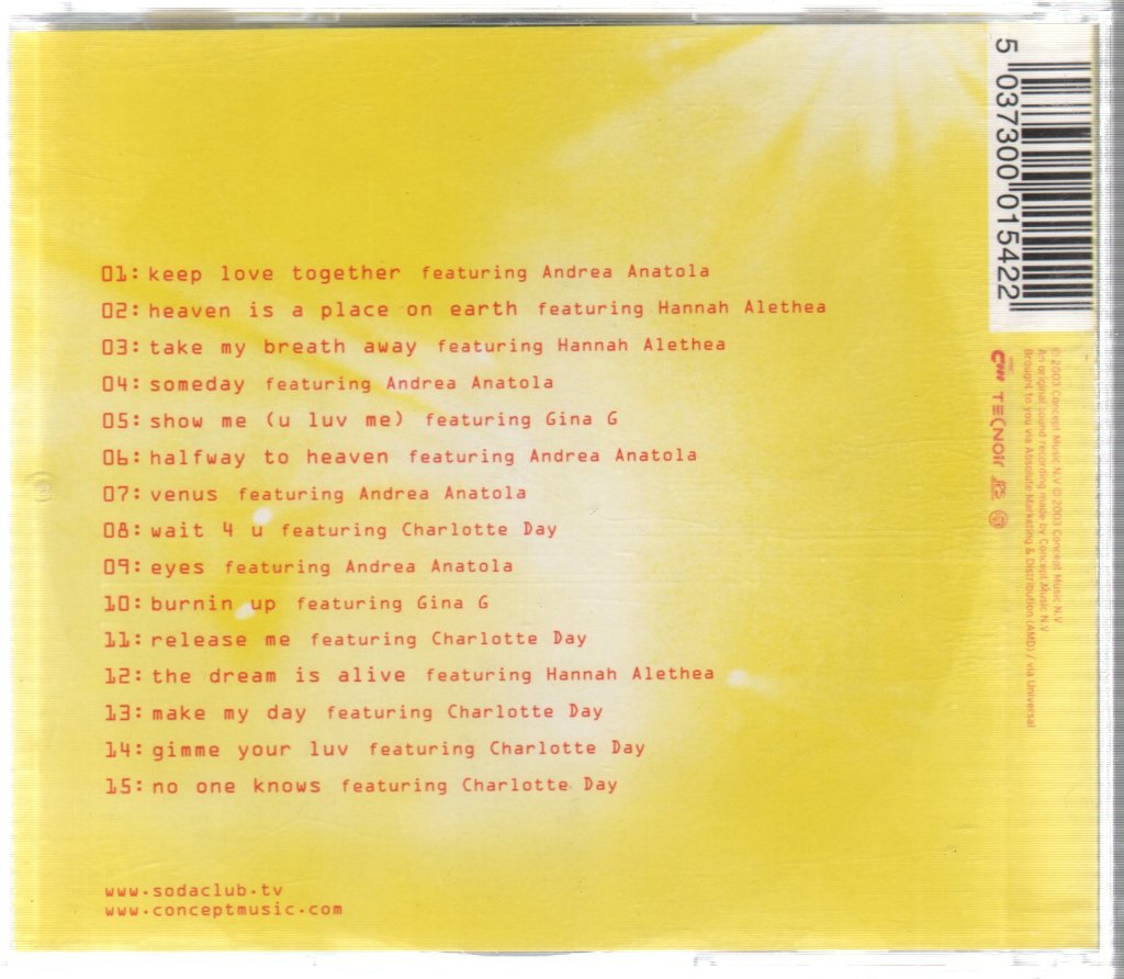 Soda Club - Anthem Alert - Cd/Dvd