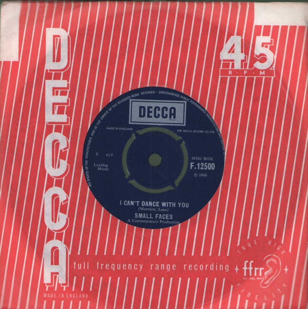Small Faces - My Mind's Eye - 7 Inch