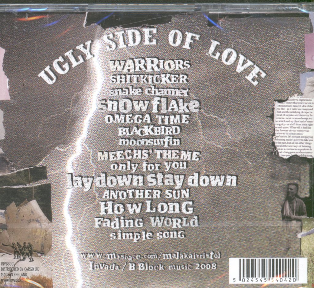 Malakai - Ugly Side Of Love - Cd