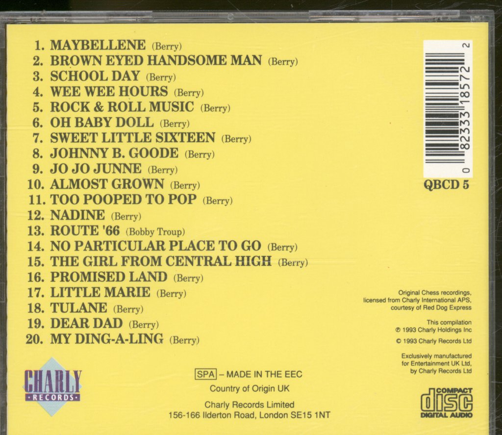 Chuck Berry - Rock And Roll Music - Cd