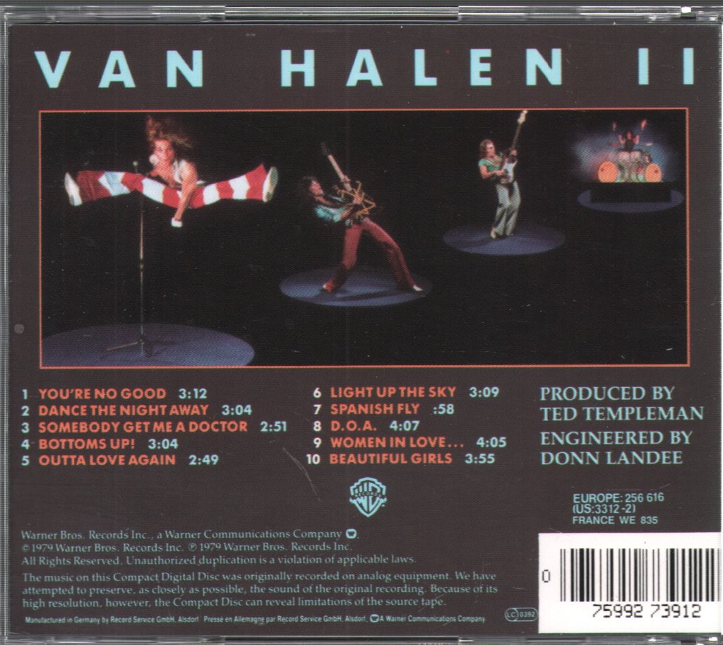 Van Halen - Van Halen II - Cd
