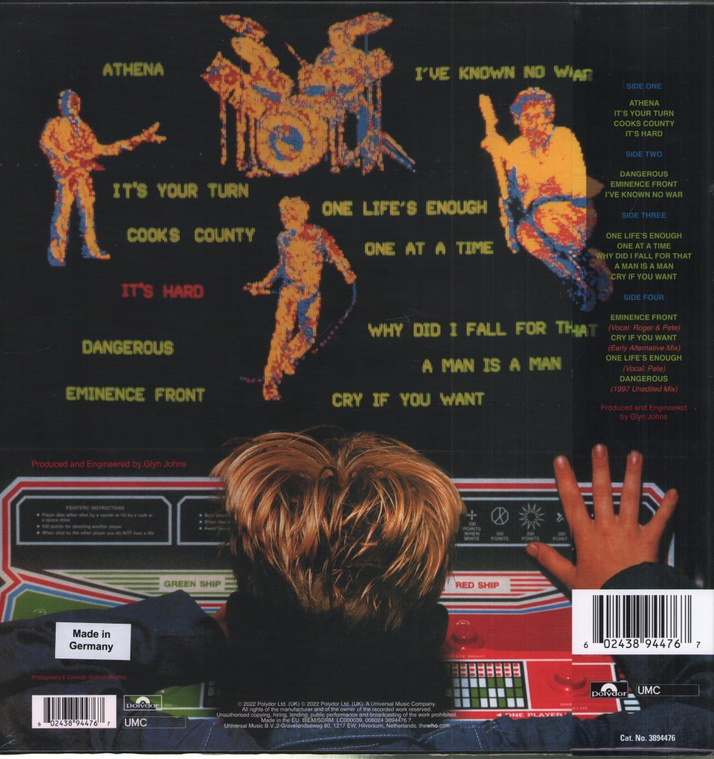 Who - Its Hard (40th Anniversary Edition) (RSD2022) - Double Lp
