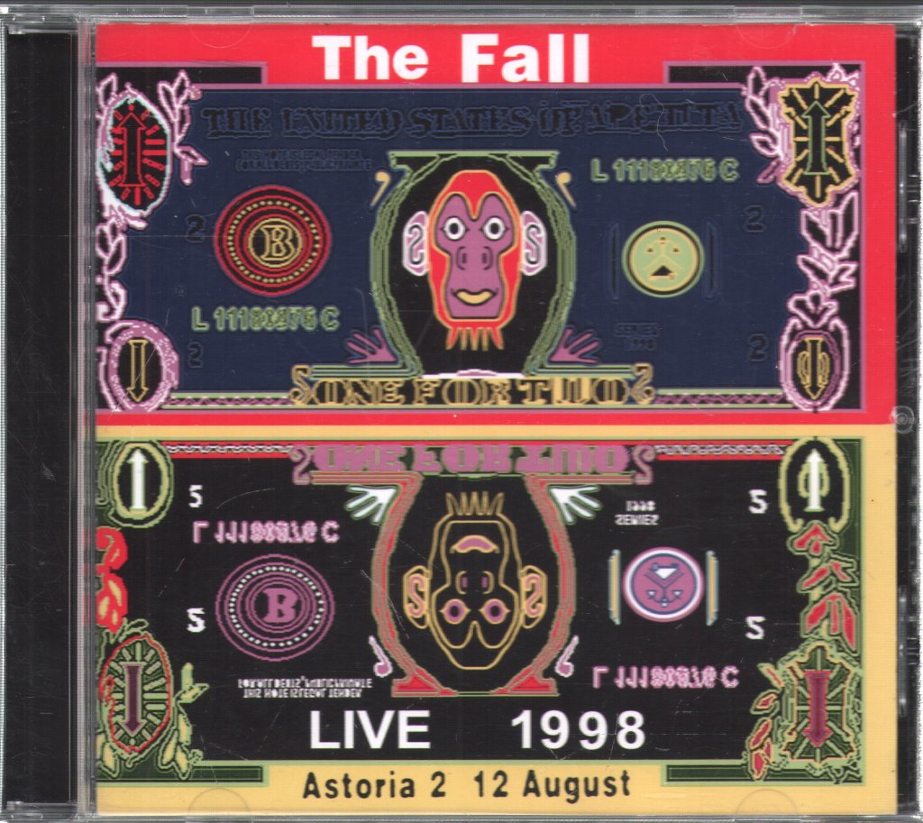 Fall - Live 1998 Astoria 2 12 August - Cd