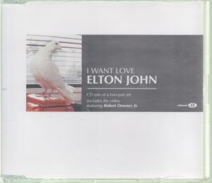 Elton John - I Want Love - Cd